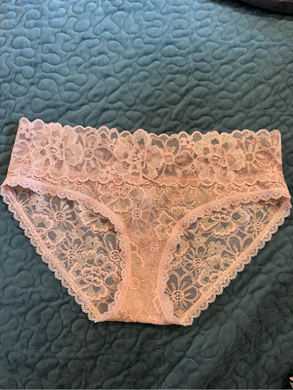 Victoria's Secret Pink Floral Lace Hipster
